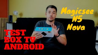 Vido-Test : Test MagicSee N5 Nova : une Box TV Android pas cher avec 4go de ram et 64go de stockage