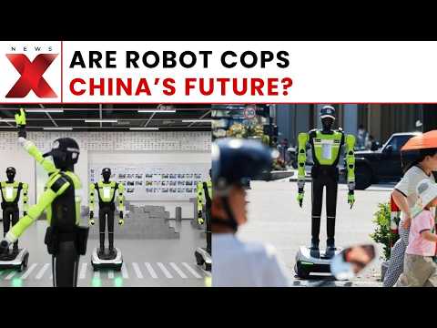 Watch | Humans Out? China Tests Robot Traffic Police In Hangzhou | NewsX