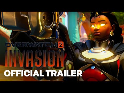Overwatch 2  Invasion Official Trailer (New Support Hero, Flashpoint, and More)