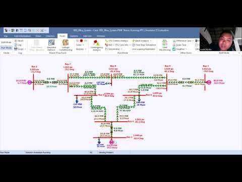 ทรงศักดิ์ เกิดเกลี้ยง จำลองระบบกำลังไฟฟ้า9Bus