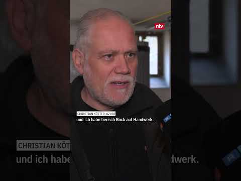 Azubi mit 57: Christian Kötter wagt den Neustart | ntv