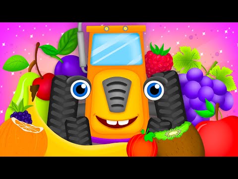 Traktor Tralalaktor gyümölcsökkel – Gyerekdalok – Oktatási Rajzfilmek Magyarul – Szeretettel a Gyere