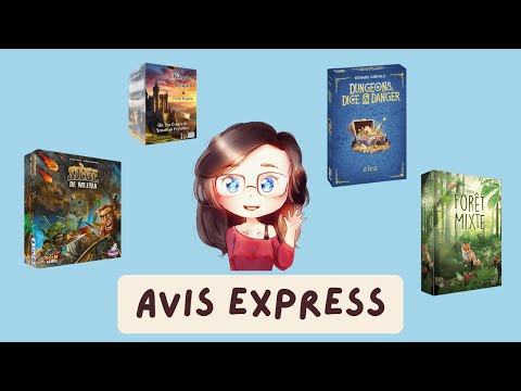 AVIS EXPRESS - Kingdom Legacy, Forêt Mixte, Siège de Valéria, Dungeons Dice and Danger