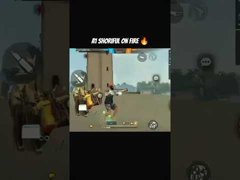 A1 Shoriful On Fire 🔥 #freefire #ff #garena