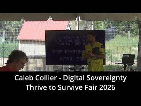 Caleb Collier Exposes Big Tech Surveillance, Privacy Risks & Ghost Phones at Thrive to Survive 2026
