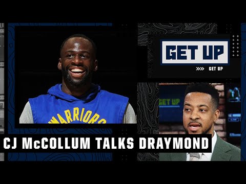 Draymond Green loves when you talk trash!  - CJ McCollum weighs in on the NBA Finals | Get Up video clip