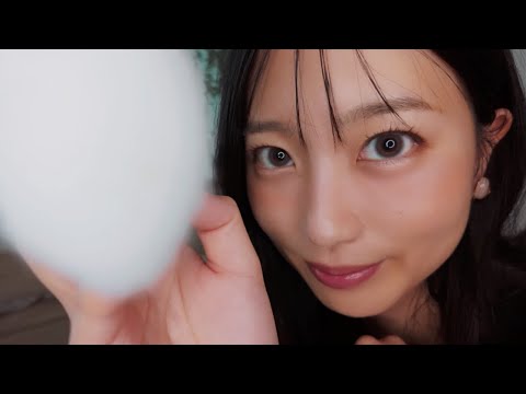 【ASMR】99.9%tingleやさしいリラックス体験🌿ふわふわブラシでお顔を触るよ🪽