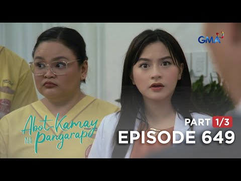 Abot Kamay Na Pangarap: A shocking news for everyone at APEX! (Episode 649 - Part 1/3)