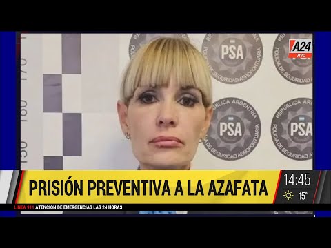 Pidieron prisión preventiva para la azafata de Aerolíneas Argentina