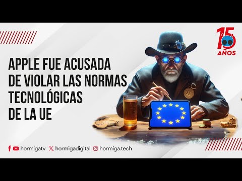 APPLE FUE ACUSADA DE VIOLAR LAS NORMAS TECNOLÓGICAS DE LA UE