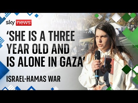 Relative pleads for three-year-old taken hostage by Hamas to be released