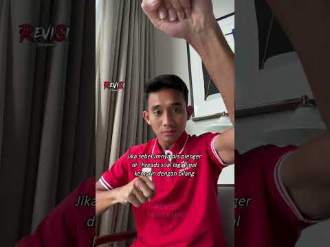 Ridho makin plenger aja di Threads sampek niruin selebrasi pak Prabowo 😂😭