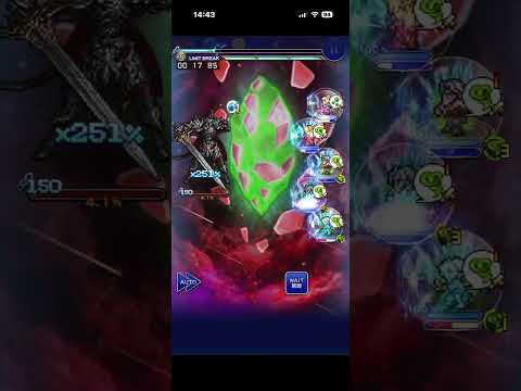 FFRK 【破極】830 騎神トールダン(FF14) 36.33秒