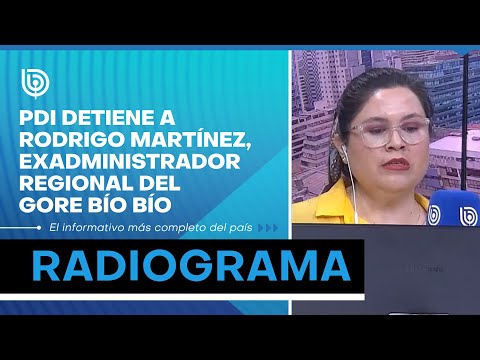 PDI detiene a Rodrigo Martínez, exadministrador regional del GORE Bío Bío