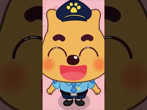 Kid Plays Cops and Robbers | Funny Games | Best Moments #shorts