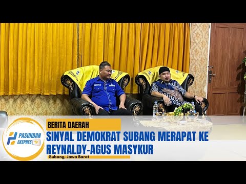 Sinyal Demokrat Subang Merapat ke Reynaldy-Agus Masykur