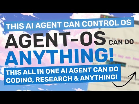 Agent-OS : This AI Agent can CONTROL YOUR COMPUTER & DO ANYTHING (Generate Apps, Code, RAG, etc.)