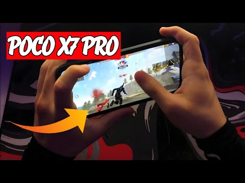 Poco x7 pro 5g free fire test | poco x7 review 📱 | poco x7 5g gameplay 🎮