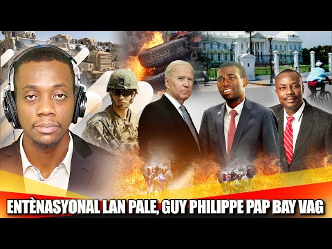 Jounal Premye Lè 21 Mars 2024 CARICOM Chwazi Politisyen Ki Pral Dirige yo Guy Philippe Pete Lobey