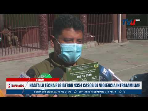 REGISTRAN 4871 CASOS DE VIOLENCIA INTRAFAMILIAR