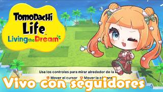 【#VtuberEspañol】¡Empiezo #TomodachiLife ! 🏝️ ¡Ven a vivir en mi isla!