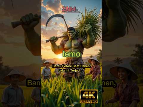 lemo bantu petani saat panen, lalu ini yang terjadi!#edukasi #marvel #hulk #kartun #avengers #shorts