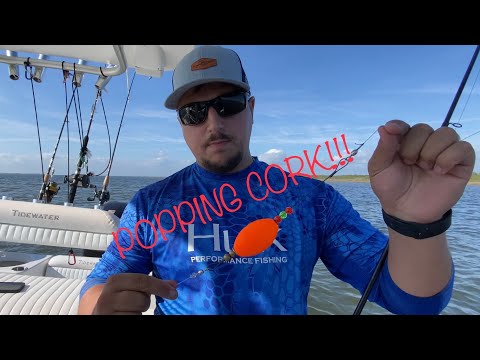 HOW TO USE A popping CORK, saltwater fishing, destin Florida, offshore fishing & HOW TO FISH video thumbnail