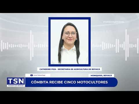 CÓMBITA RECIBE CINCO MOTOCULTORES