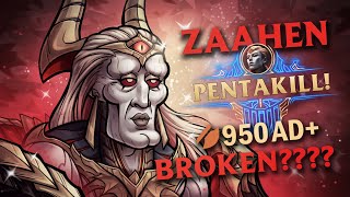 ZAAHEN TOP LANE (RIOT YOU SCREWED UP)