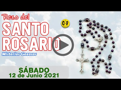 SANTO ROSARIO de Hoy Sabado 12 de Junio  2021 MISTERIOS GOZOSOS ? VIRGEN MARIA GUADALUPE