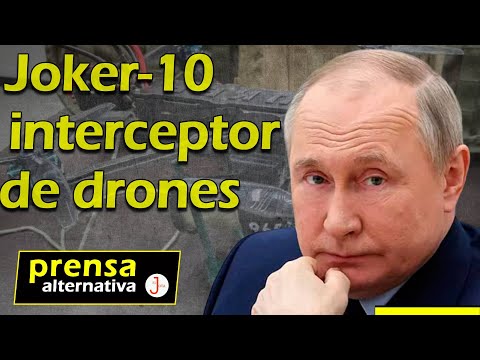 Un drone nacido para interceptar otros...