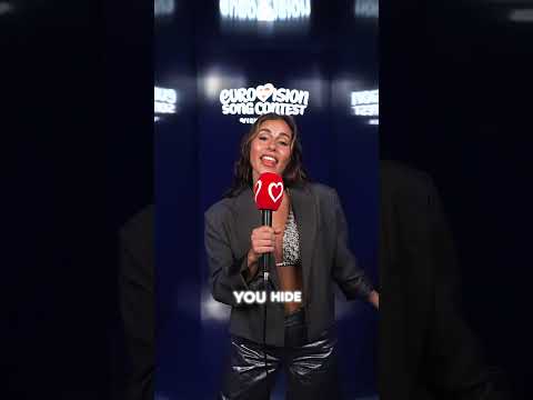 Sarah set our booth on Fire! 🔥🪩 | #Eurovision2026