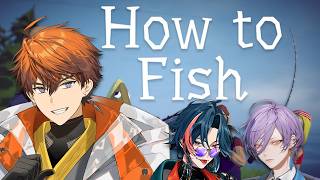 【How to Fish】激しめの魚釣りリターンズWith3SKM【北見遊征/にじさんじ】