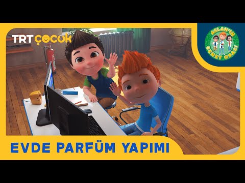 ASLAN'IN DENEY ODASI I EVDE PARFÜM YAPIMI I TRT ÇOCUK