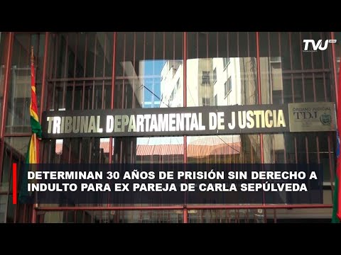 AUDIENCIA CAUTELAR DETERMINA 30 AÑOS DE PRISIÓN A EX PAREJA DE CARLA SEPÚLVEDA