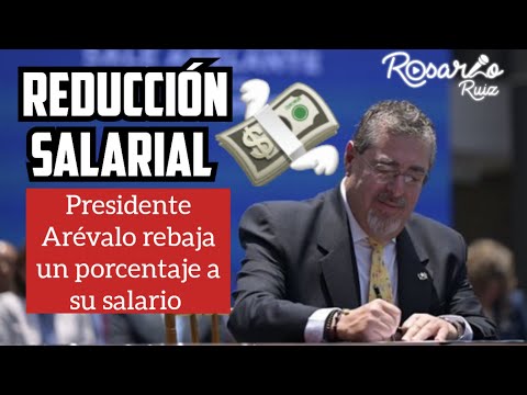A 100 días de Gobierno, el Presidente Bernardo Arévalo renuncia a un porcentaje de su salario.