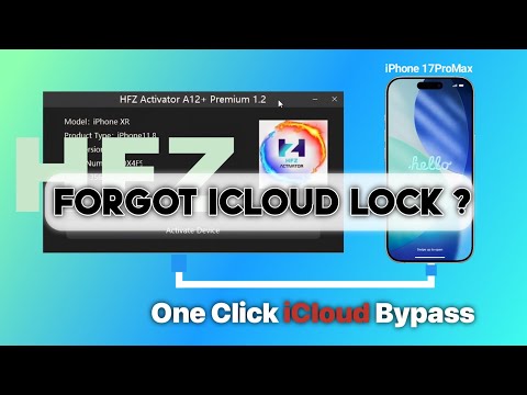 iPhone Lock Owner solution | iPhone Activate Lock | iCloud bypass A12+ HFZ ACTIVATOR iCloud bypass