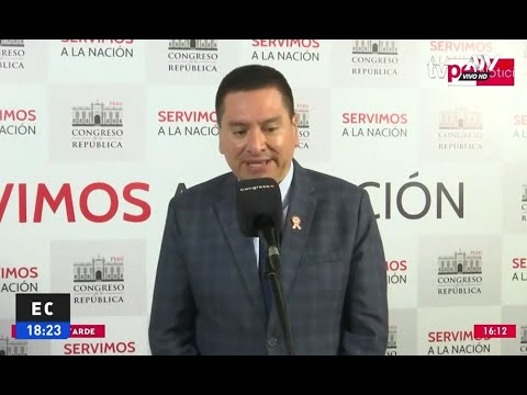 Luis Aragón, candidato a la MD: No somos la lista oficialista y no renunciaremos a fiscalizar
