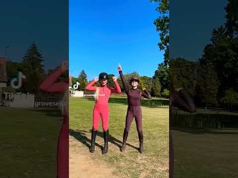 Harlow and Claudia #dance #equestrian