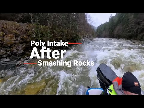 Smashing Rocks with an Outboard Jet and Poly Intake