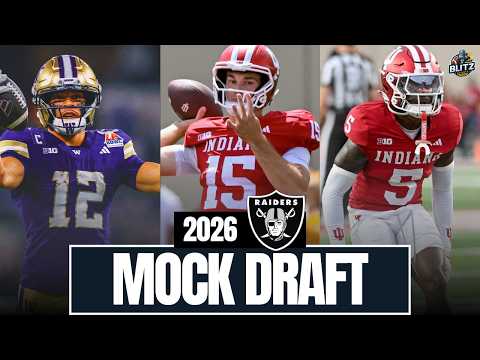 Las Vegas Raiders 7-Round Mock Draft 2026 | Full Draft Picks & Analysis