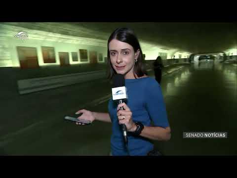 Polícia Federal faz perícia para avaliar danos ao prédio do Senado Federal