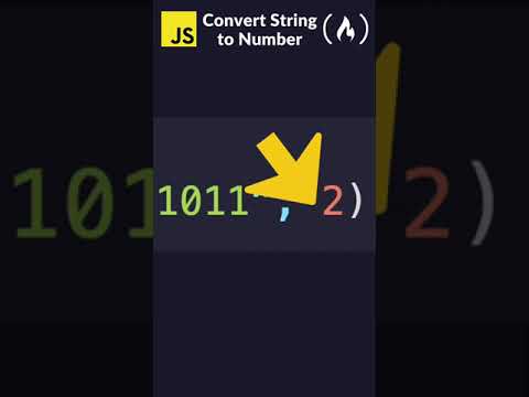 Convert Strings to Numbers in JavaScript