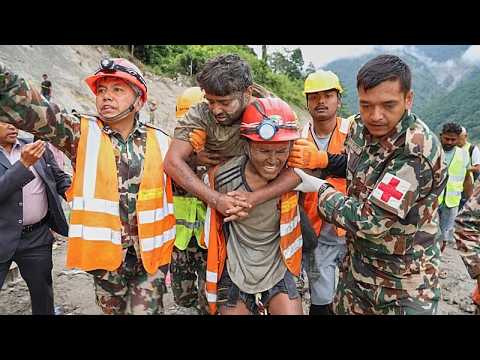 Two hydropower workers rescued alive after nine days trapped in Nepal tunnel