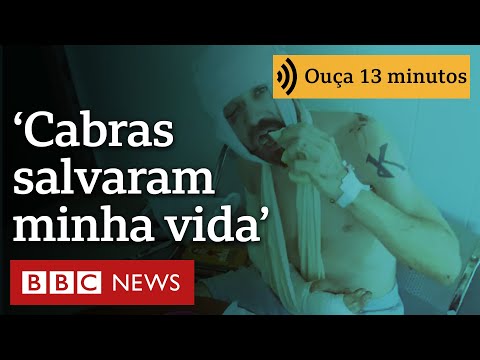 'Cabras salvaram minha vida após 3 dias ferido na selva'