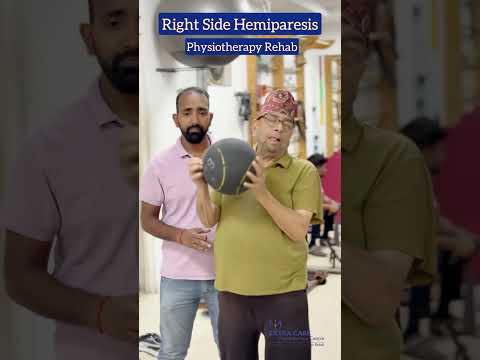 Right Side Hemiparesis | Physiotherapy Rehab in Lucknow 94555 55207