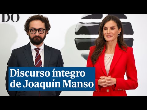 Discurso íntegro de Joaquín Manso en los Premio Internacionales de Periodismo de EL MUNDO