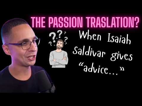 Isaiah Saldivar's Passion Translation Flip-Flop