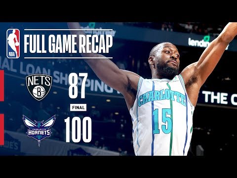 Full Game Recap: Nets VS Hornets | Parker Seals It In The 4th