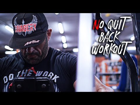 No Quit Back Workout | Body Spartan | Ultimate Back Workout